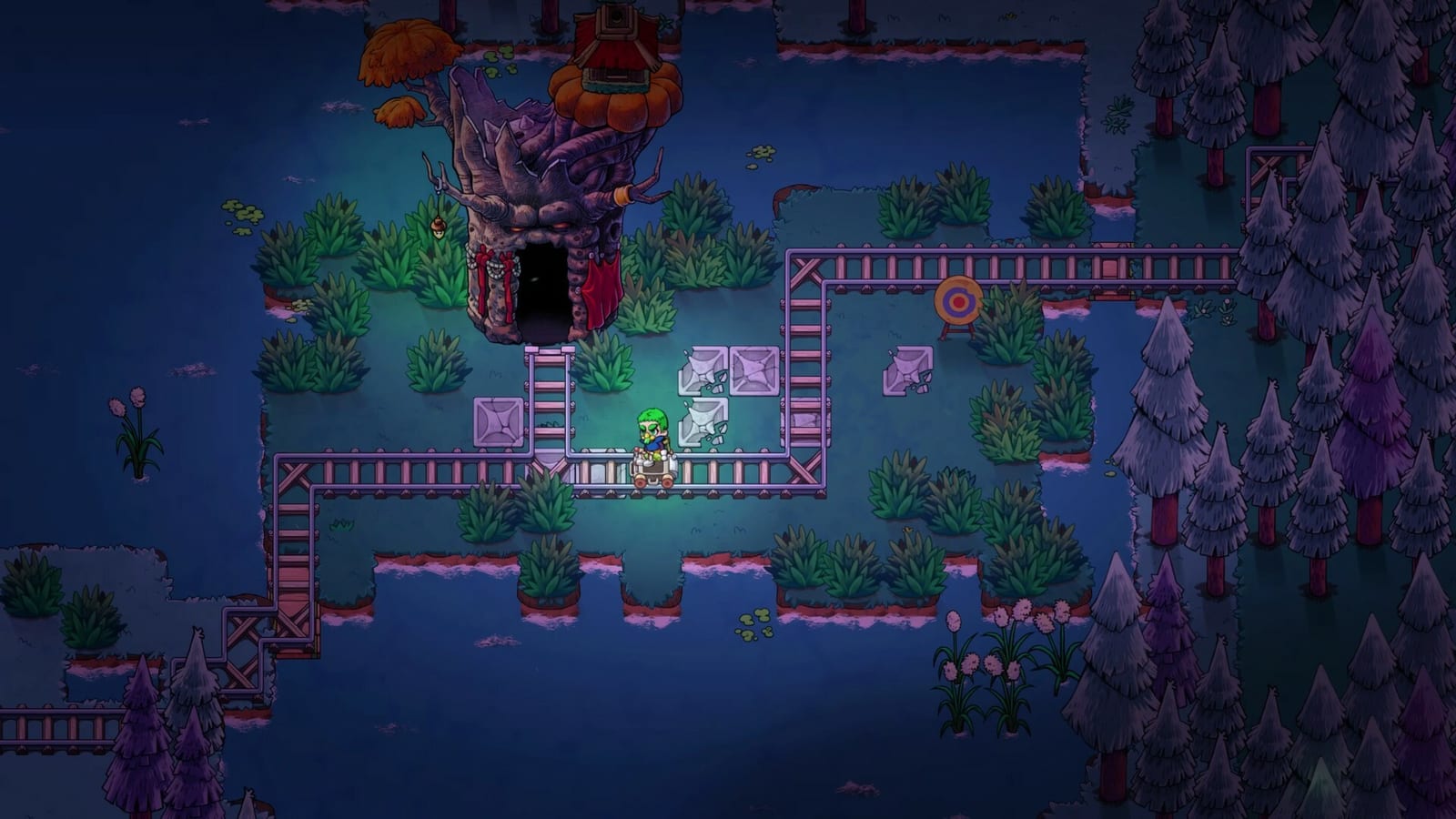 Wonderia base building and outpost screenshot